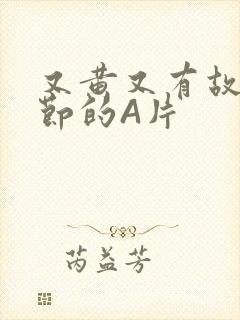 又黄又有故事情节的A片