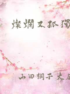 灿烂又孤独的神