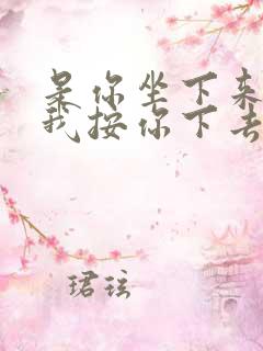 是你坐下来还是我按你下去