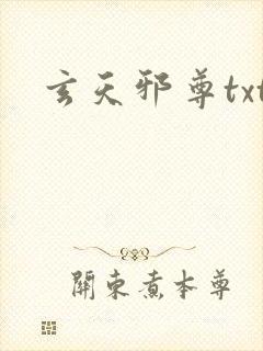 玄天邪尊txt
