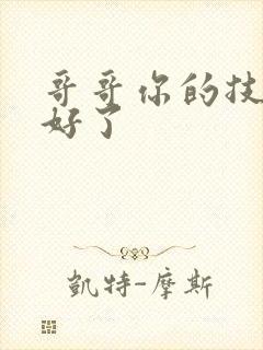 哥哥你的技术太好了