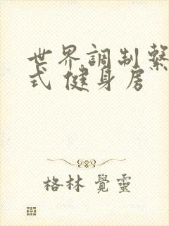 世界调制系统模式 健身房