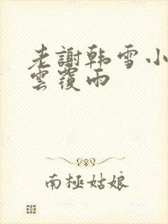 老谢韩雪小说翻云覆雨