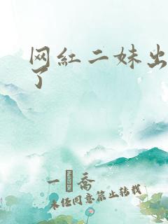 网红二妹出啥事了