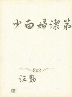 少白妇洁第二部