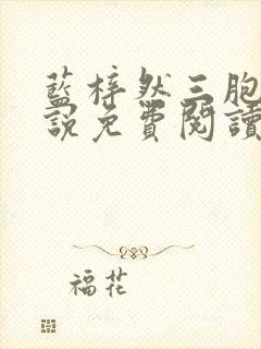 蓝梓然三胞胎小说免费阅读