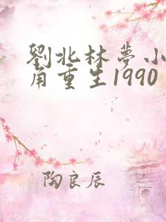 刘北林梦小说主角重生1990