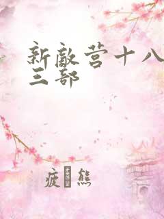 新敌营十八年第三部
