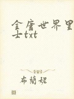 金庸世界里的道士txt