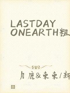 LASTDAYONEARTH粗暴