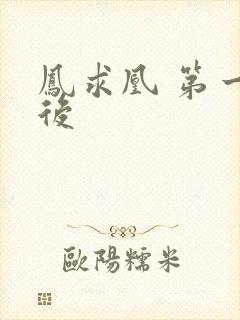 凤求凰 第一皇后