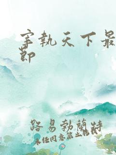 宰执天下最新章节