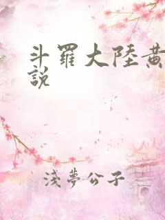 斗罗大陆黄化小说