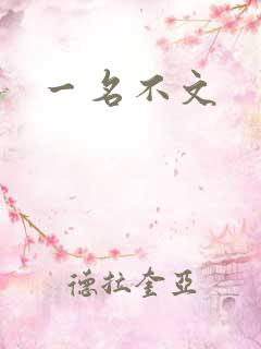 一名不文