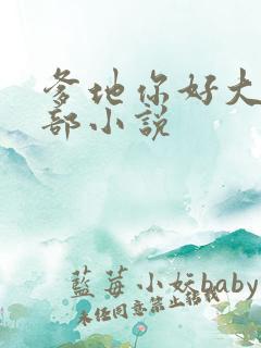 爹地你好大第二部小说