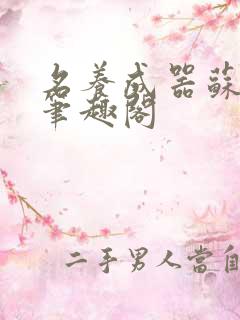 名养成器苏沫沫笔趣阁