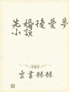 先婚后爱梦筱二小说