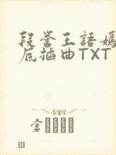 段誉王语嫣在井底插曲TXT