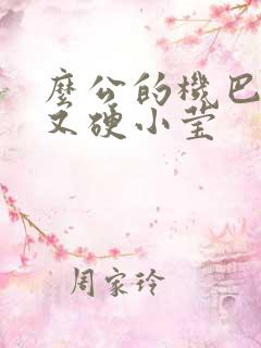 么公的机巴又粗又硬小莹