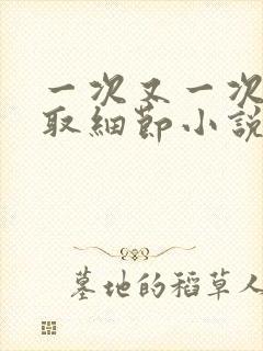 一次又一次的索取细节小说