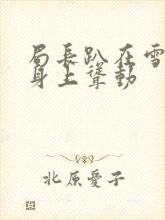 局长趴在雪白的身上耸动