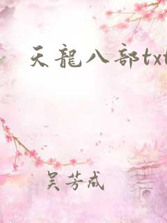 天龙八部txt