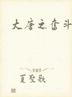 大唐之奋斗