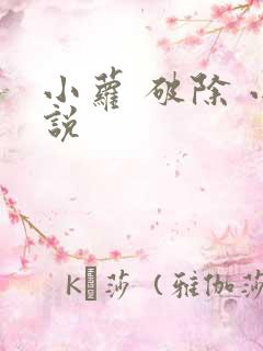小萝 破除 小说