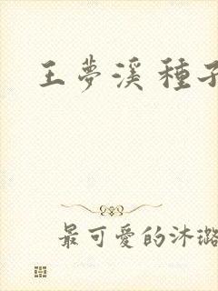 王梦溪 种子