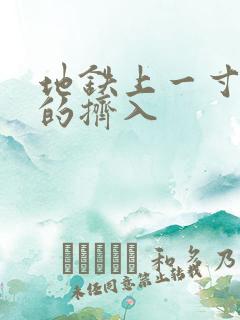 地铁上一寸一寸的挤入