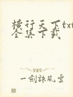 横行天下txt全集下载