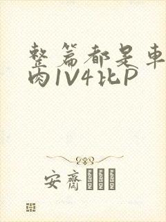 整篇都是车的多肉1V4比P