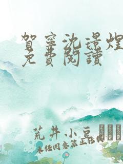 贺宁沈璟煜全文免费阅读