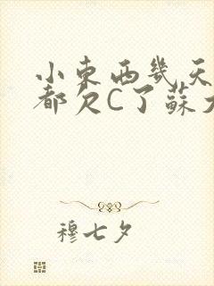 小东西几天没做都欠C了苏大深