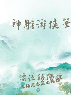 神雕游侠笔趣阁