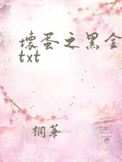 坏蛋之黑金帝国txt