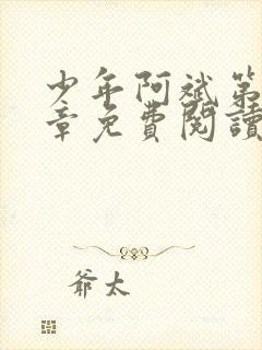 少年阿斌第13章免费阅读