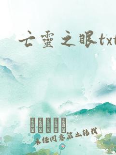 亡灵之眼txt