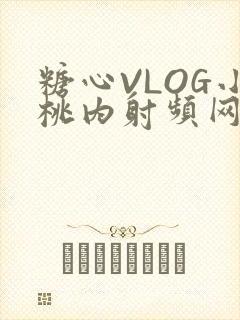 糖心VLOG小桃内射频网站