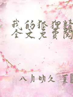 我的狐狸精后妈全文免费阅读下载