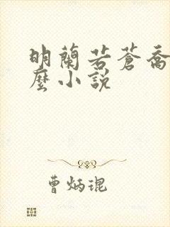 明兰若苍乔是什么小说