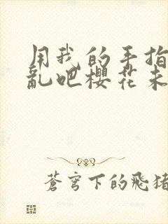 用我的手指来扰乱吧樱花未增删翻译