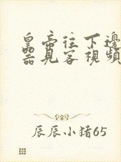 皇帝往下边塞玉器见客视频