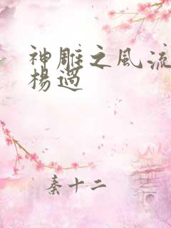 神雕之风流浪子杨过