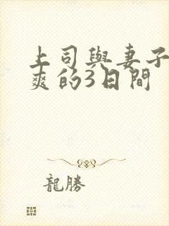 上司与妻子干到爽的3日间