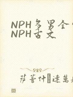 NPH多男全处NPH古文