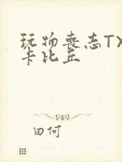 玩物丧志TXT卡比丘