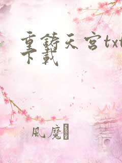 重铸天宫txt下载