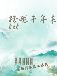 跨越千年来爱你txt