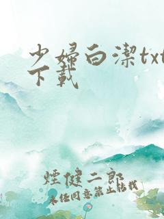 少妇白洁txt下载